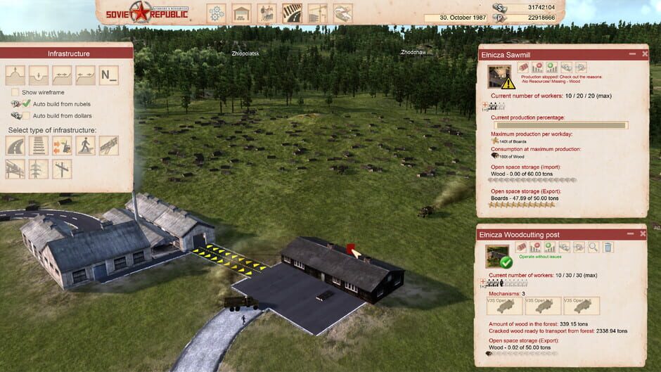 Workers & Resources: Soviet Republic screenshot 5