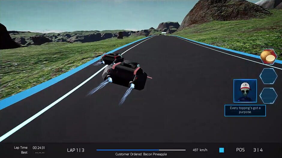 Smugglers of Cygnus: Cygnus Pizza Race screenshot 1