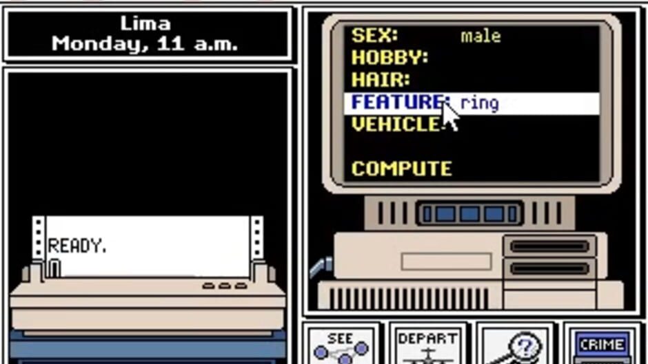 Carmen Sandiego screenshot 1