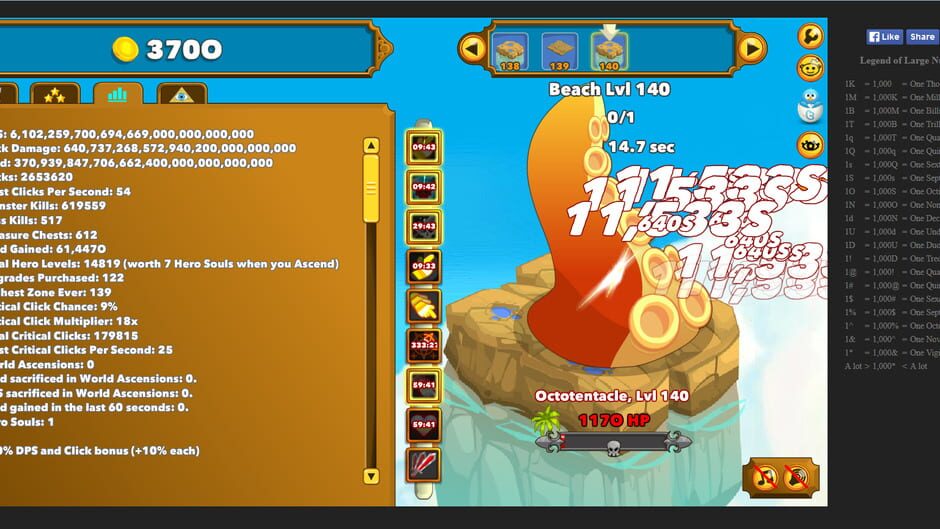 Clicker Heroes screenshot 2