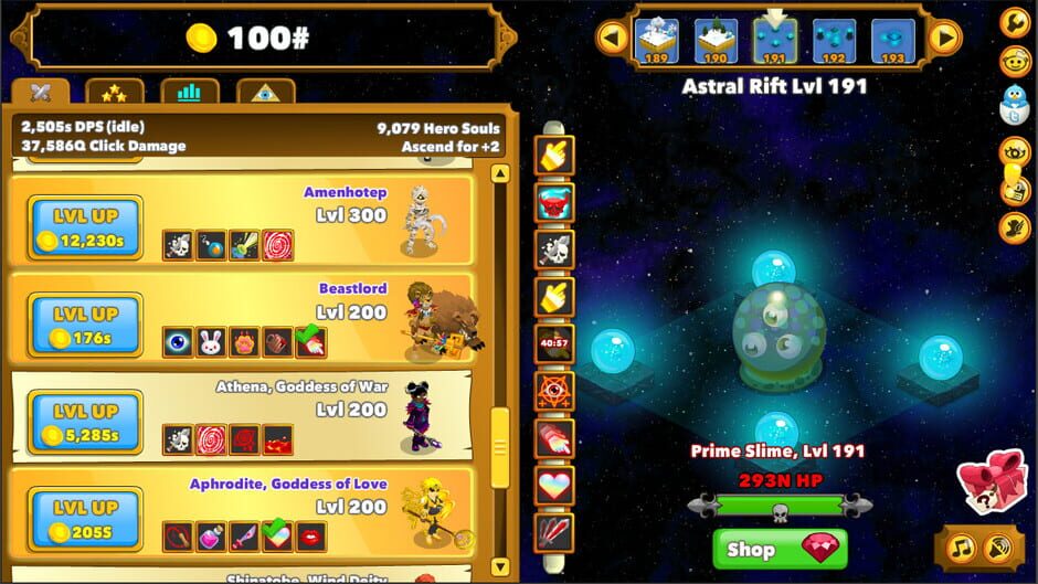 Clicker Heroes screenshot 4