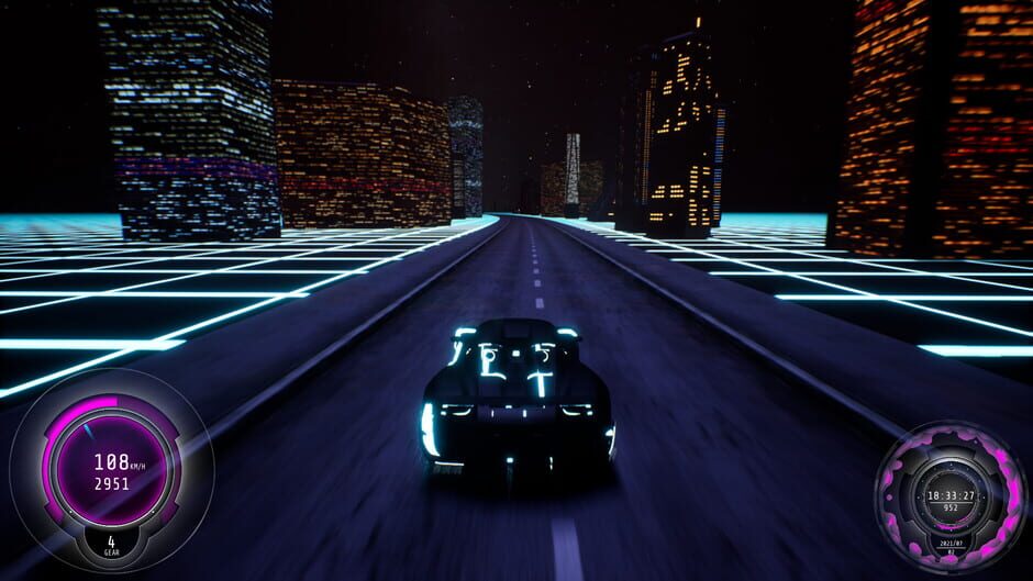 Synthwave Burnout screenshot 4