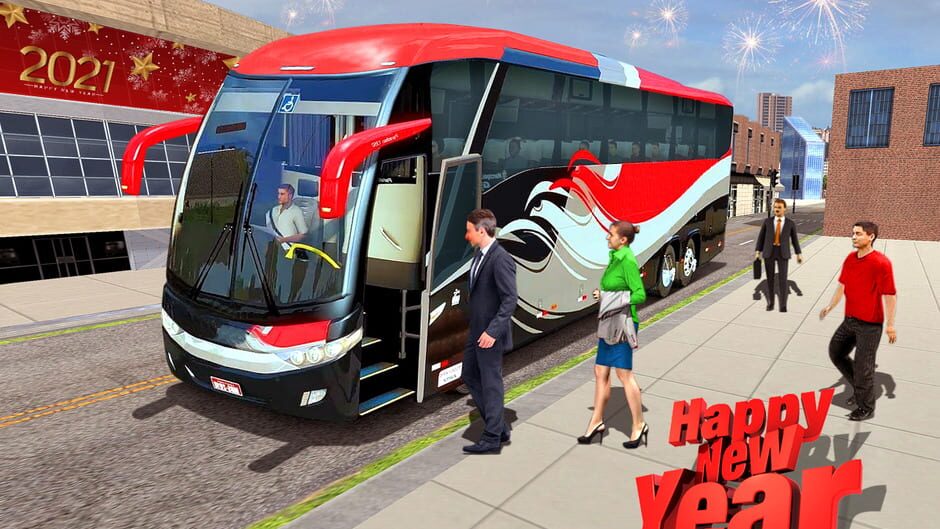 City Coach Bus Simulator: Bus Games 2021 screenshot 2