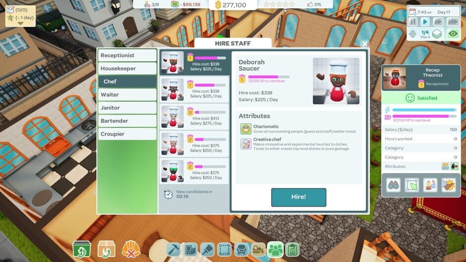 Hotel Architect screenshot 4