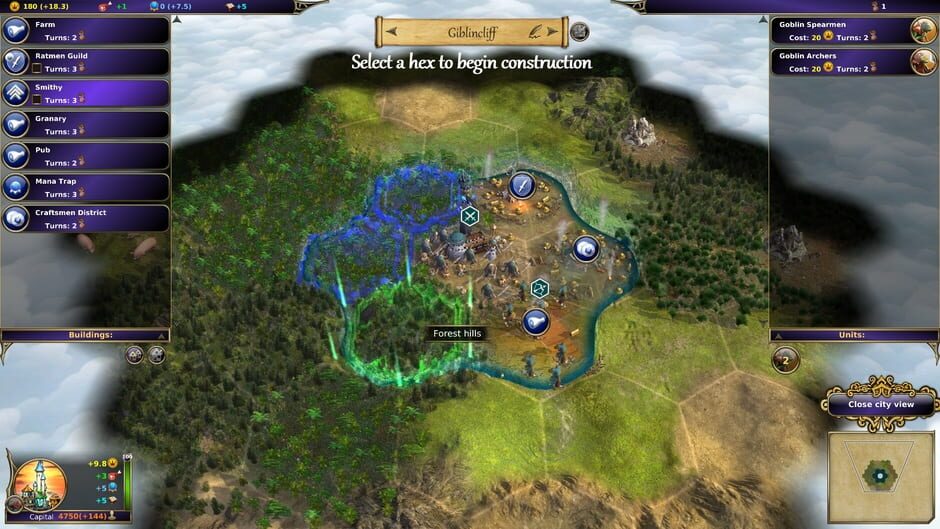 Warlock: Master of the Arcane screenshot 1