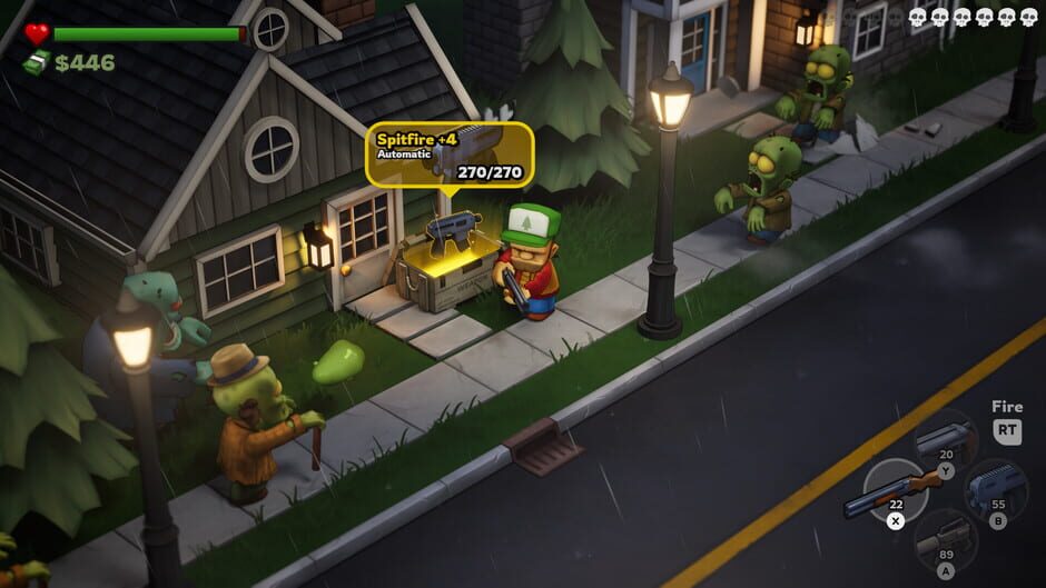 Zombieville USA 3D screenshot 2
