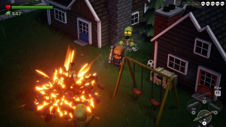 Zombieville USA 3D screenshot 3