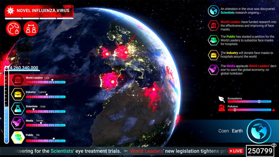 Project Planet: Earth Vs. Humanity screenshot 1