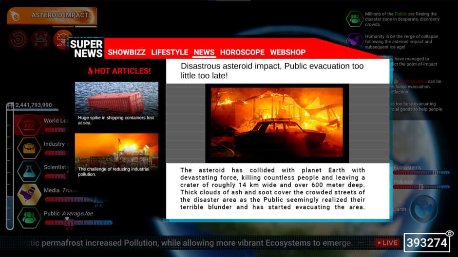 Project Planet: Earth Vs. Humanity screenshot 6