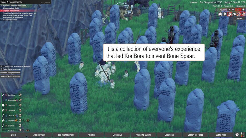 Primitive Society Simulator screenshot 8