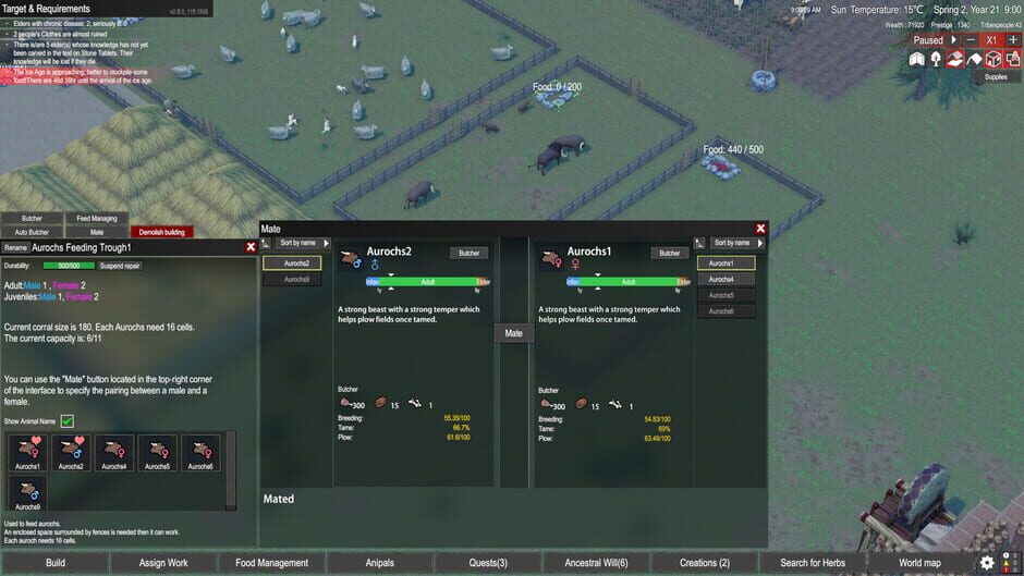 Primitive Society Simulator screenshot 9