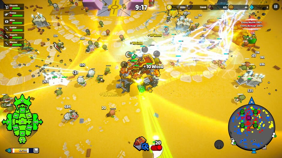 Zombie Rollerz: The Last Ship screenshot 1