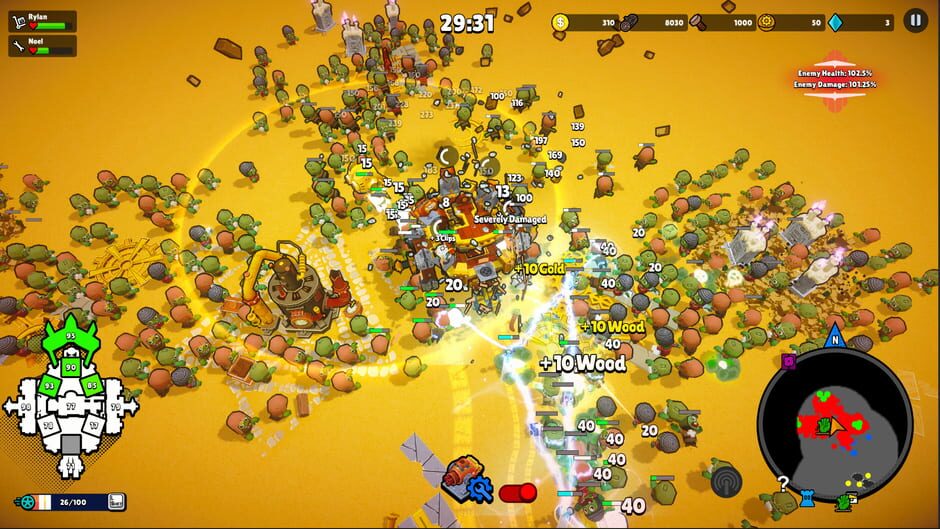 Zombie Rollerz: The Last Ship screenshot 2