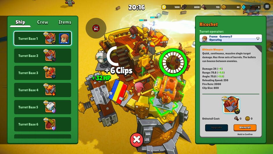 Zombie Rollerz: The Last Ship screenshot 3