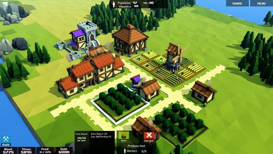 Kingdoms and Castles screenshot 1