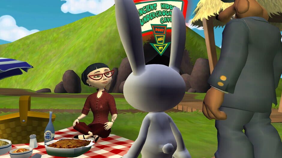 Sam & Max: Beyond Time and Space - Episode 2: Moai Better Blues screenshot 5