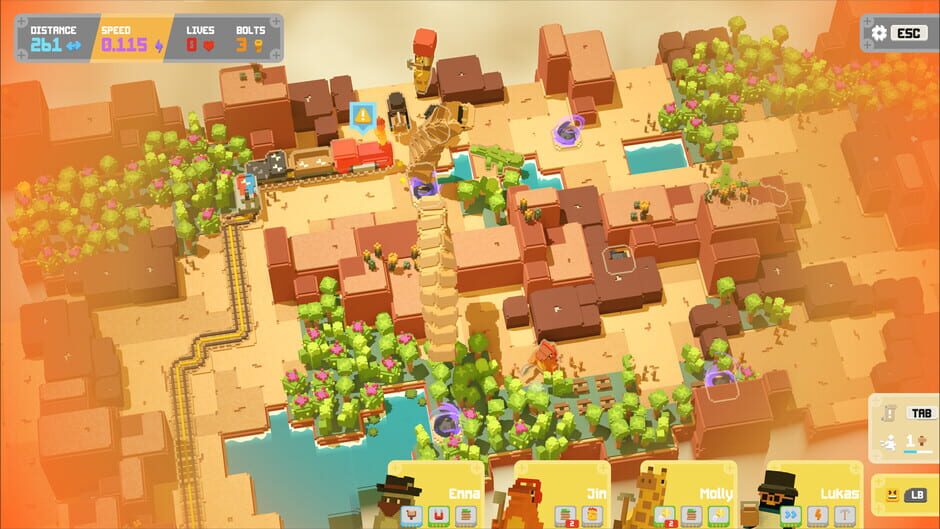 Unrailed 2: Back On Track screenshot 1