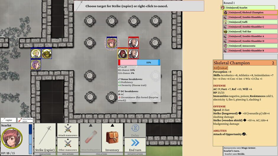 Dawnsbury Days screenshot 1