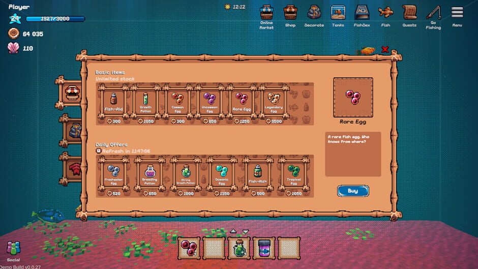 Tiny Aquarium screenshot 2