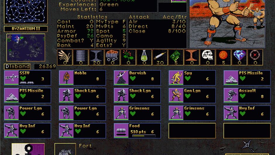 Emperor of the Fading Suns screenshot 12