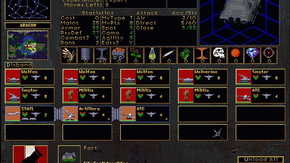 Emperor of the Fading Suns screenshot 18