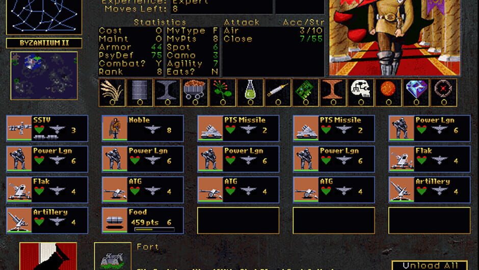 Emperor of the Fading Suns screenshot 4