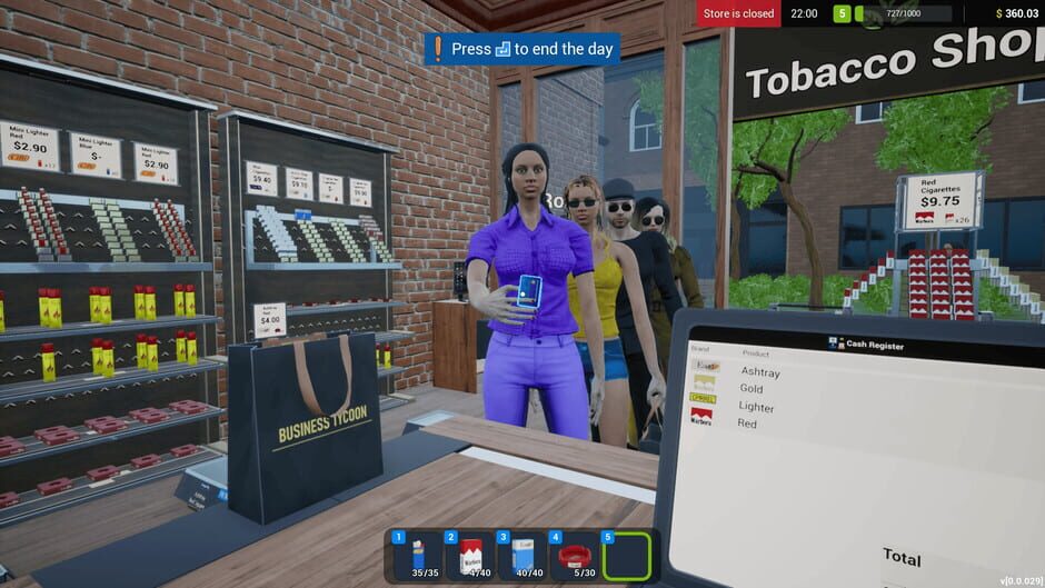 Tobacco Shop Simulator screenshot 2