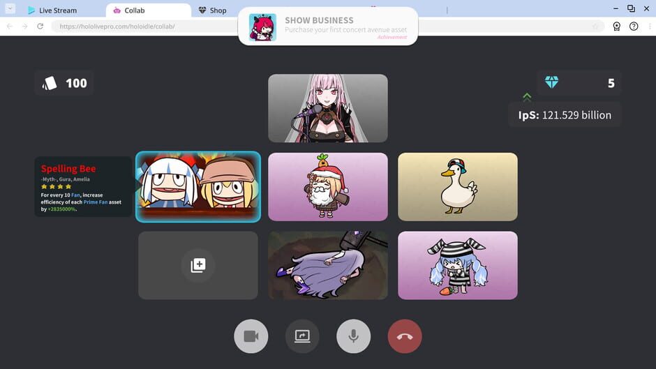 Holoidle screenshot 4