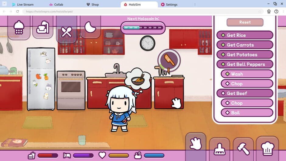 Holoidle screenshot 6