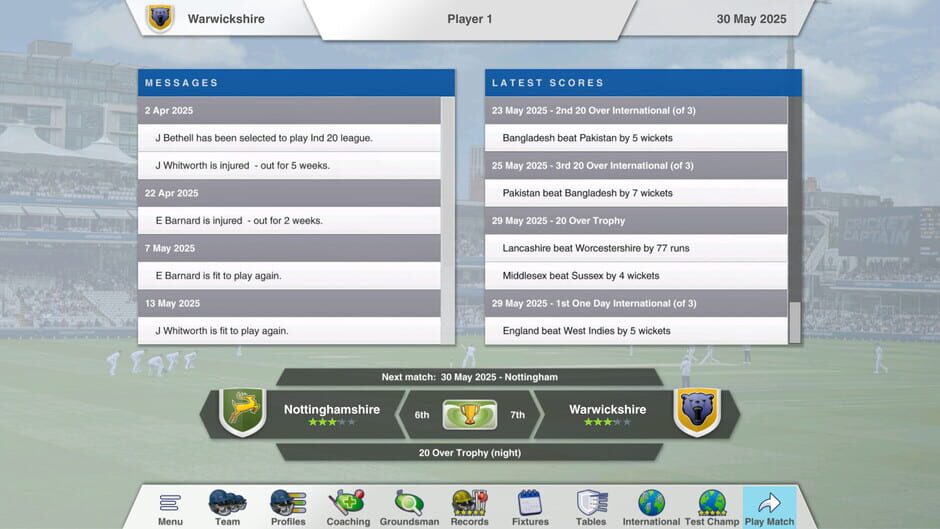 Cricket Captain 2025 screenshot 4