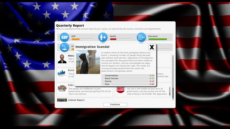 Democracy 3 screenshot 2