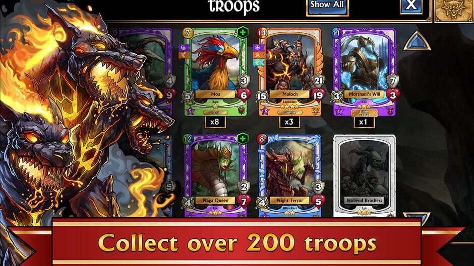 Gems of War screenshot 2